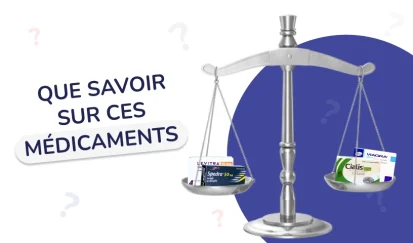 Différences de prise, d’efficacité